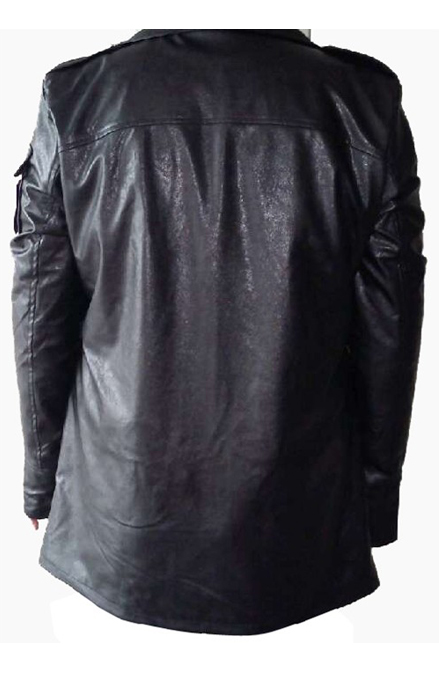 Resident Evil Jack Muller Leather Coat - Click Image to Close